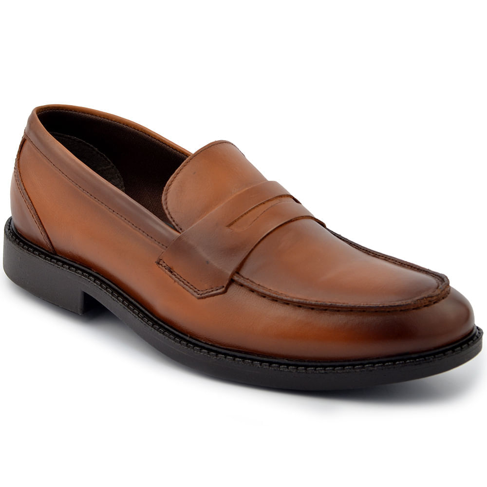 Sapato Social Masculino Talk Flex Van Slip-On Couro 17700 - Foto 2
