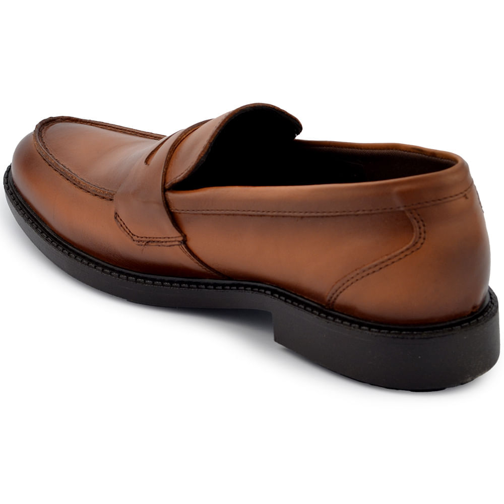 Sapato Social Masculino Talk Flex Van Slip-On Couro 17700 - Foto 3