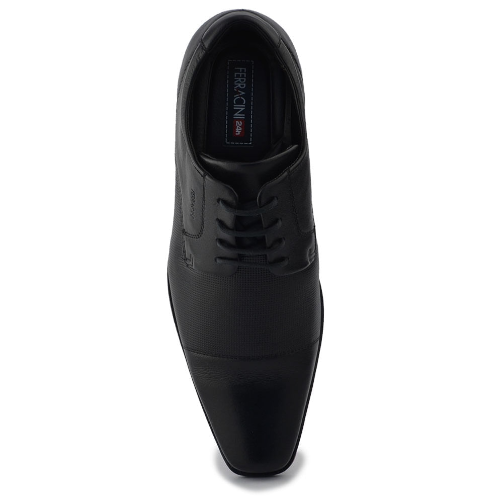 Sapato Social Masculino Ferracini Leverpool Couro 4083 - Foto 4
