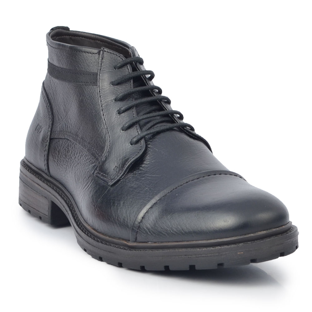 Coturno Masculino Democrata Astro Couro 301102 - Foto 2