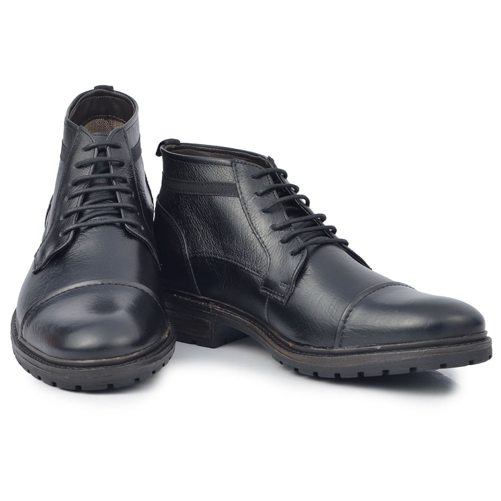 Coturno Masculino Democrata Astro Couro 301102 - Foto 3