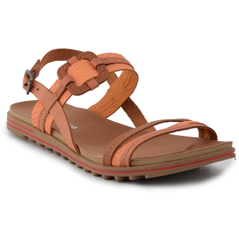 Sandália Papete New Face Feminina BK Couro 23907 - Foto 2