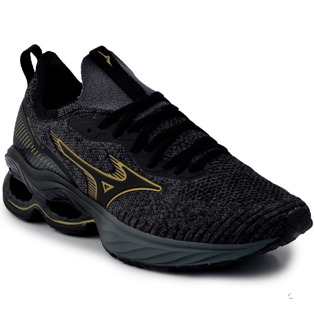 Tênis Esportivo Mizuno Masculino Invictus 3 101025025 - Foto 2