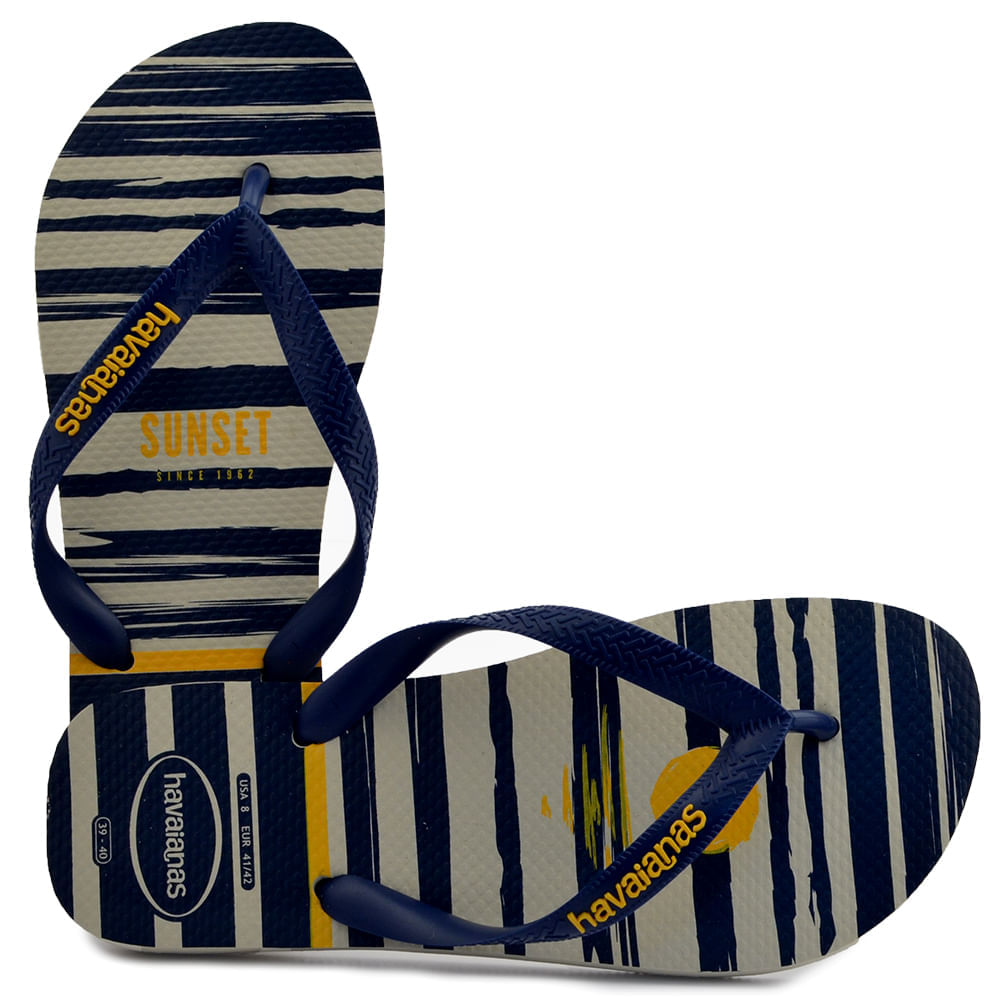 Chinelo XS Havaianas TOP NAUTICAL - Foto 1