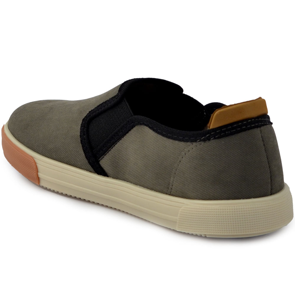 Sapatênis Infantil Molekinho Masculino Slip-On  2842.202 - Foto 3