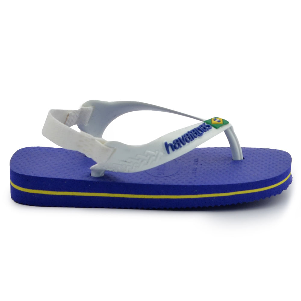 Chinelo Infantil Havaianas Unissex Bebê BRASIL LOGO - Foto 2