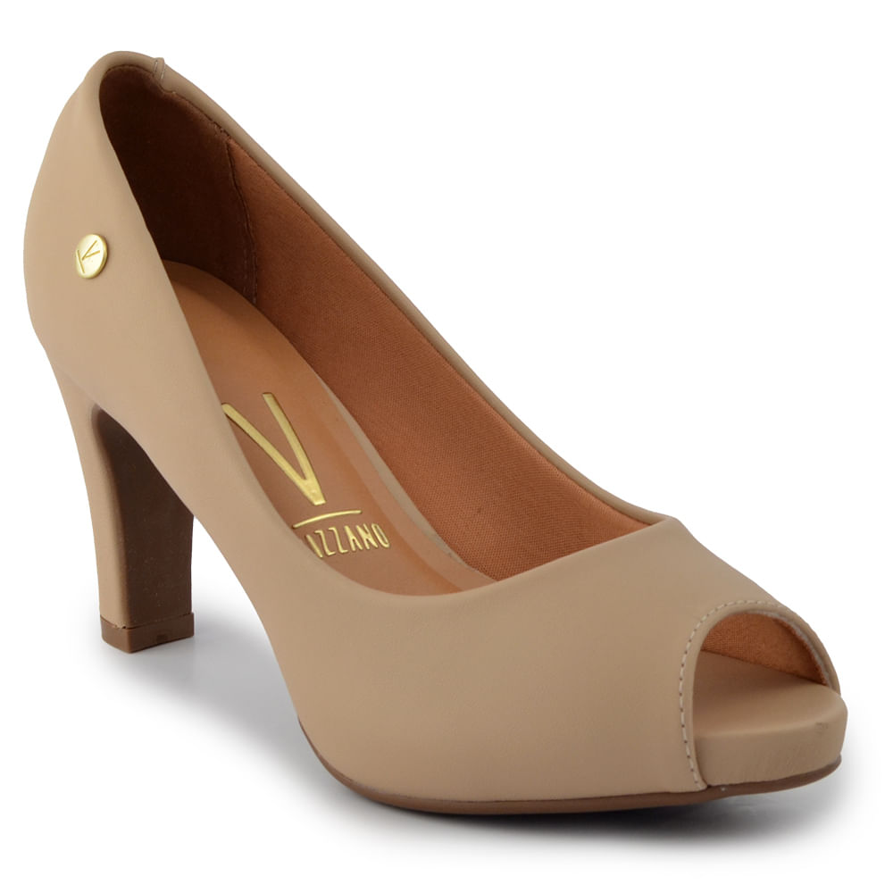 Scarpin Vizzano Feminino Peep Toe 1840.300 - Foto 2