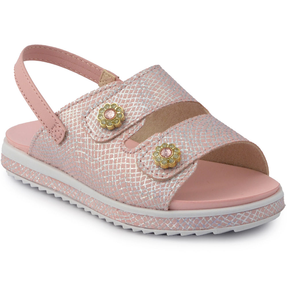 Sandália Infantil Molekinha Feminina 2724.103 - Foto 2