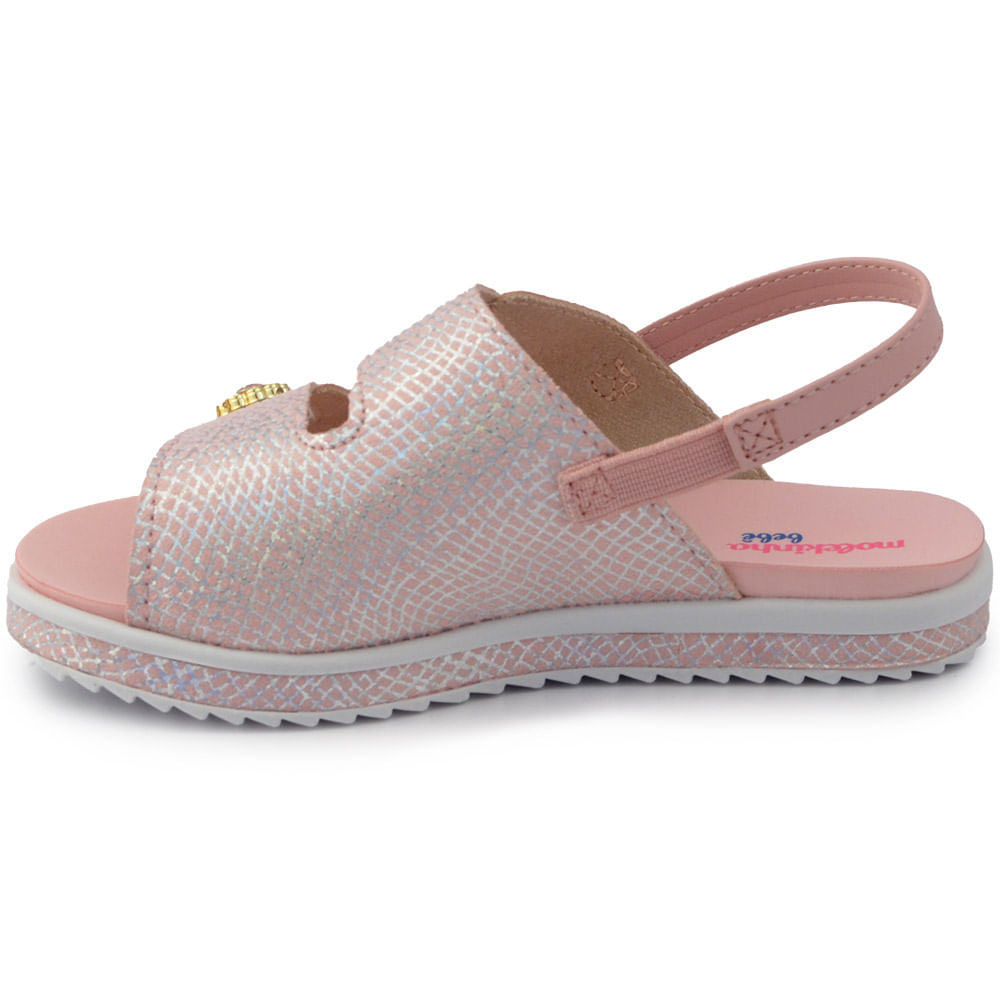 Sandália Infantil Molekinha Feminina 2724.103 - Foto 4