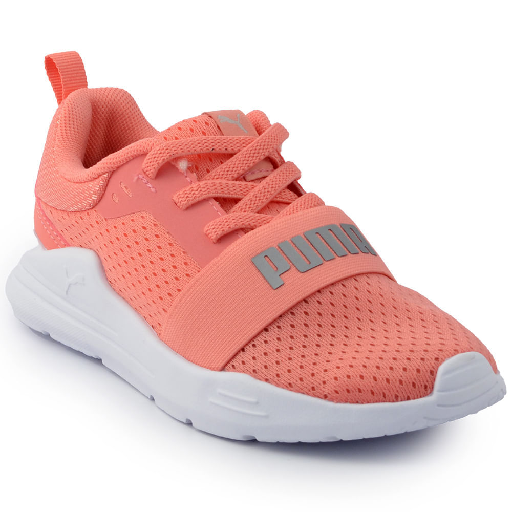 Tênis Infantil Puma Feminino Wered 384324 - Foto 2