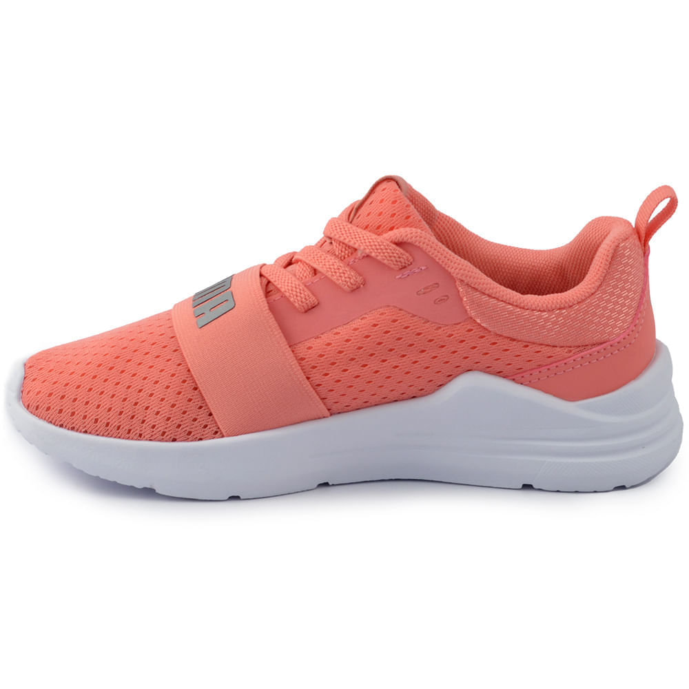 Tênis Infantil Puma Feminino Wered 384324 - Foto 5