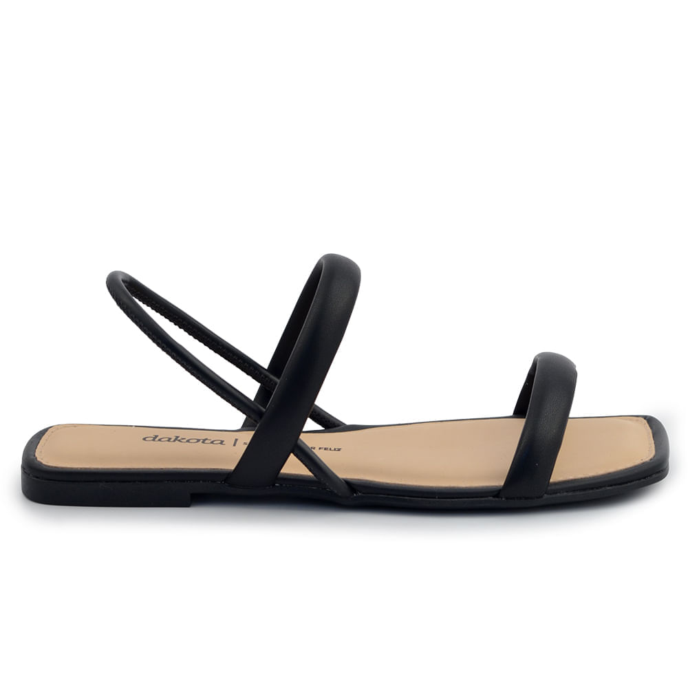 Sandália Rasteira Dakota Feminina Z9442 - Foto 1