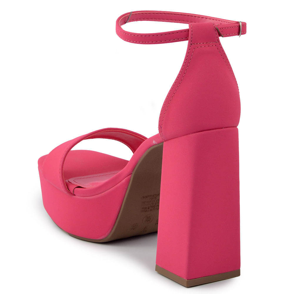 Sandália Meia Pata Via Marte Feminina Salto Alto  22-13102-01 - Foto 3