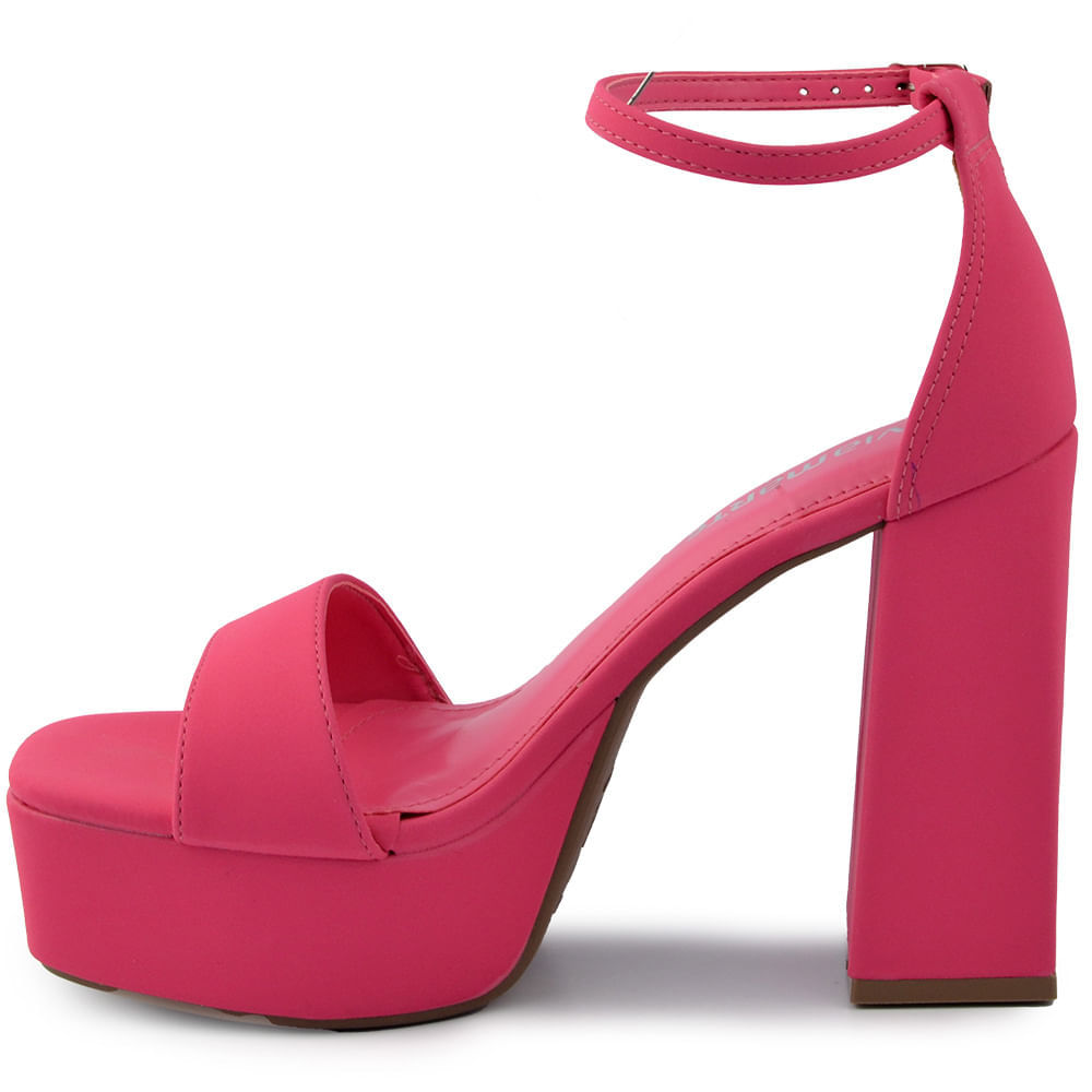 Sandália Meia Pata Via Marte Feminina Salto Alto 22-13102-01 - Foto 4