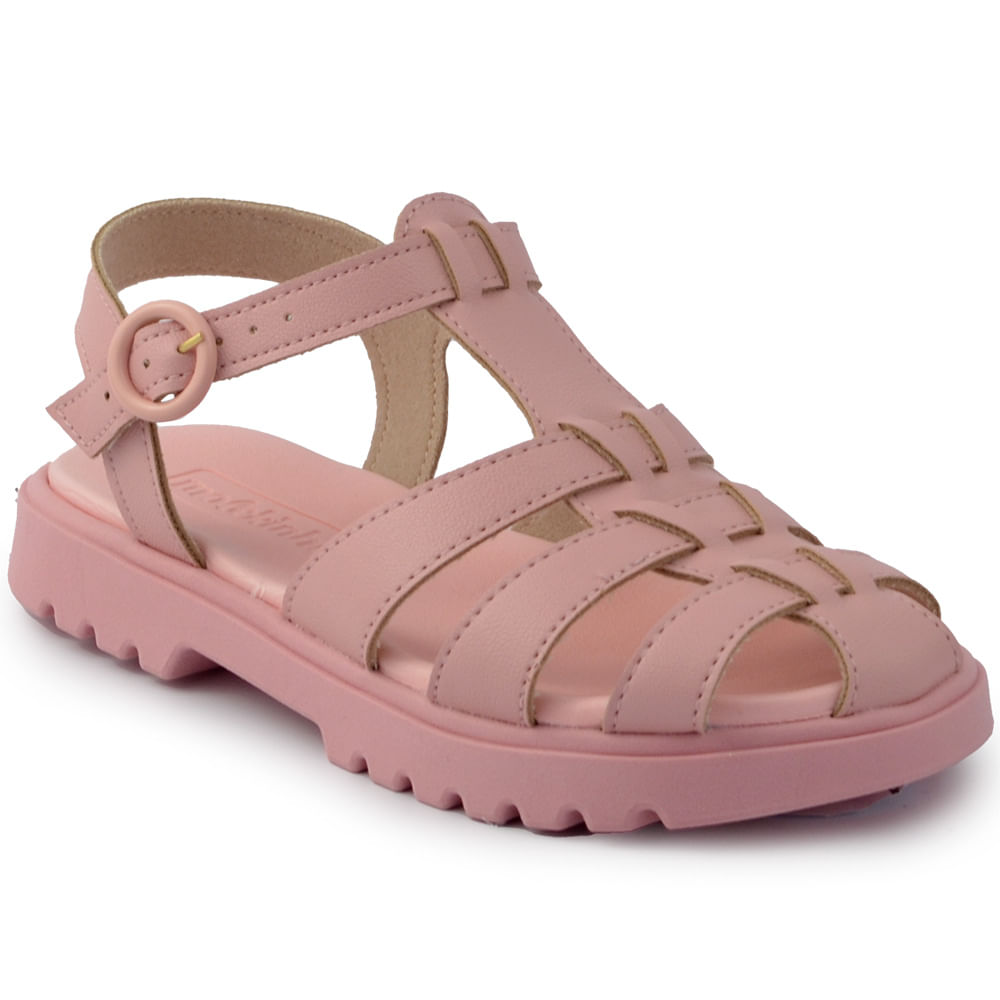 Sandália Infantil Molekinha Feminina Flatform 2344.103 - Foto 2