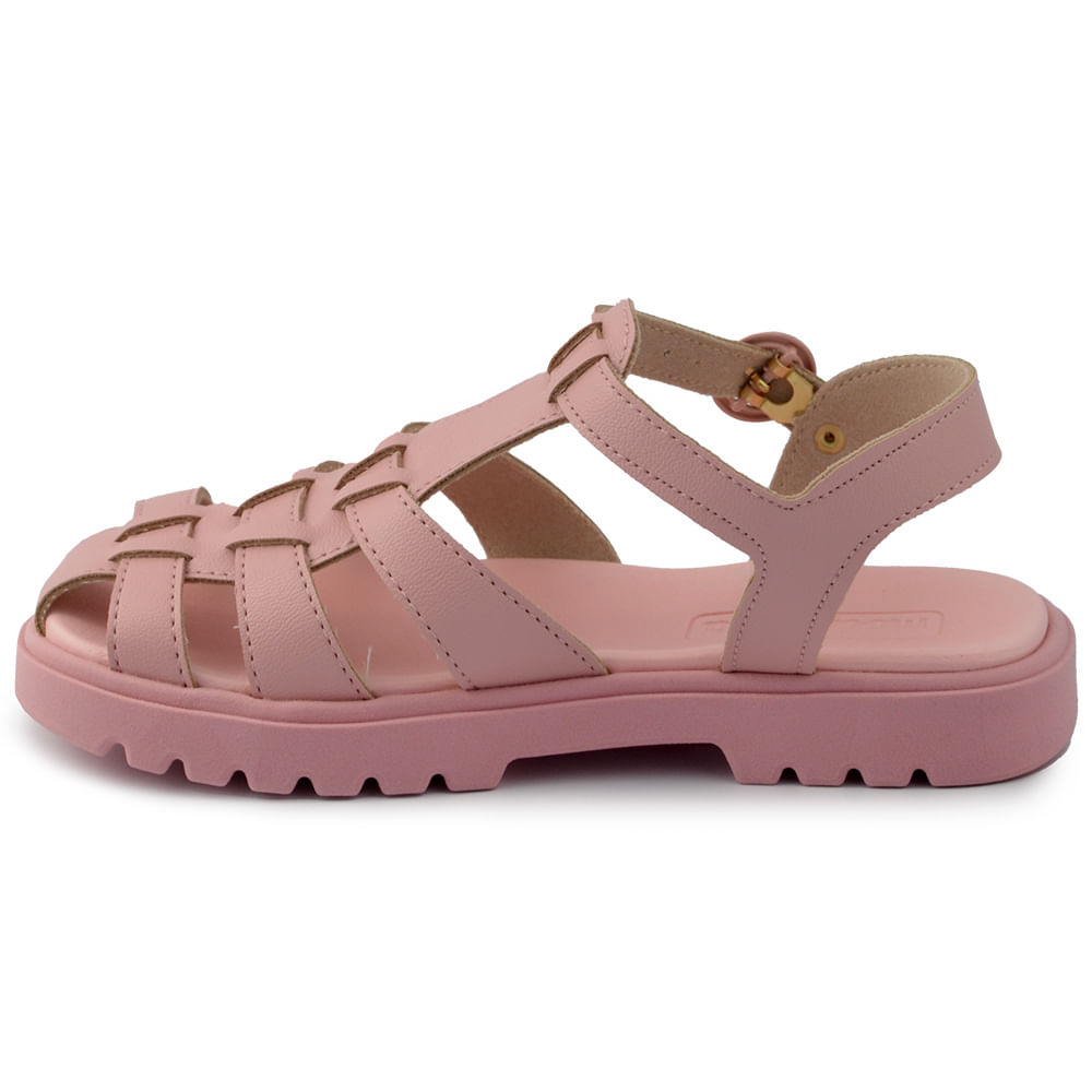 Sandália Infantil Molekinha Feminina Flatform 2344.103 - Foto 4