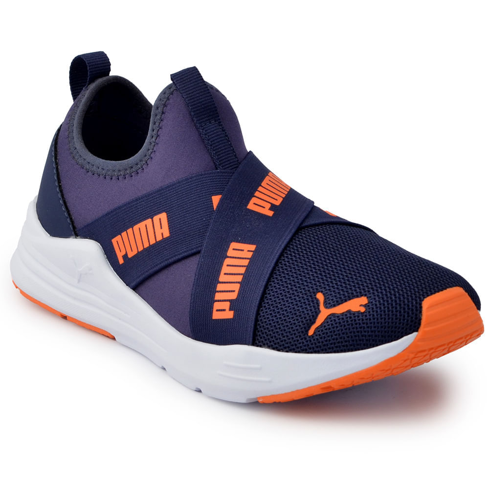 Tênis Infantil/Juvenil Puma Unissex Wired 385201 - Foto 2