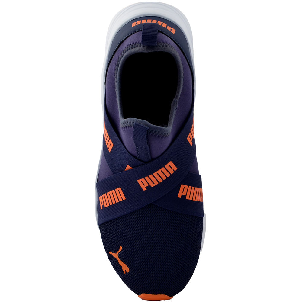 Tênis Infantil/Juvenil Puma Unissex Wired  385201 - Foto 4