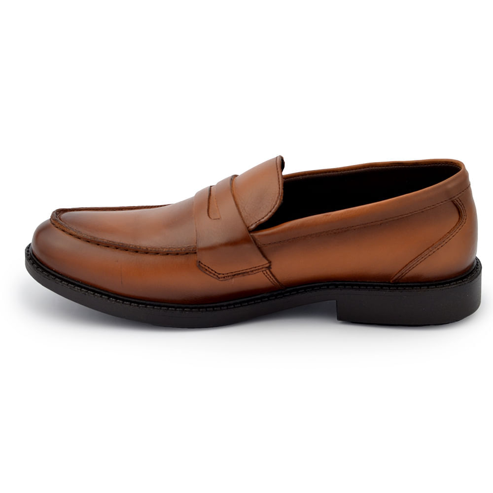 Sapato Social Masculino Talk Flex Van Slip-On Couro 17700 - Foto 5