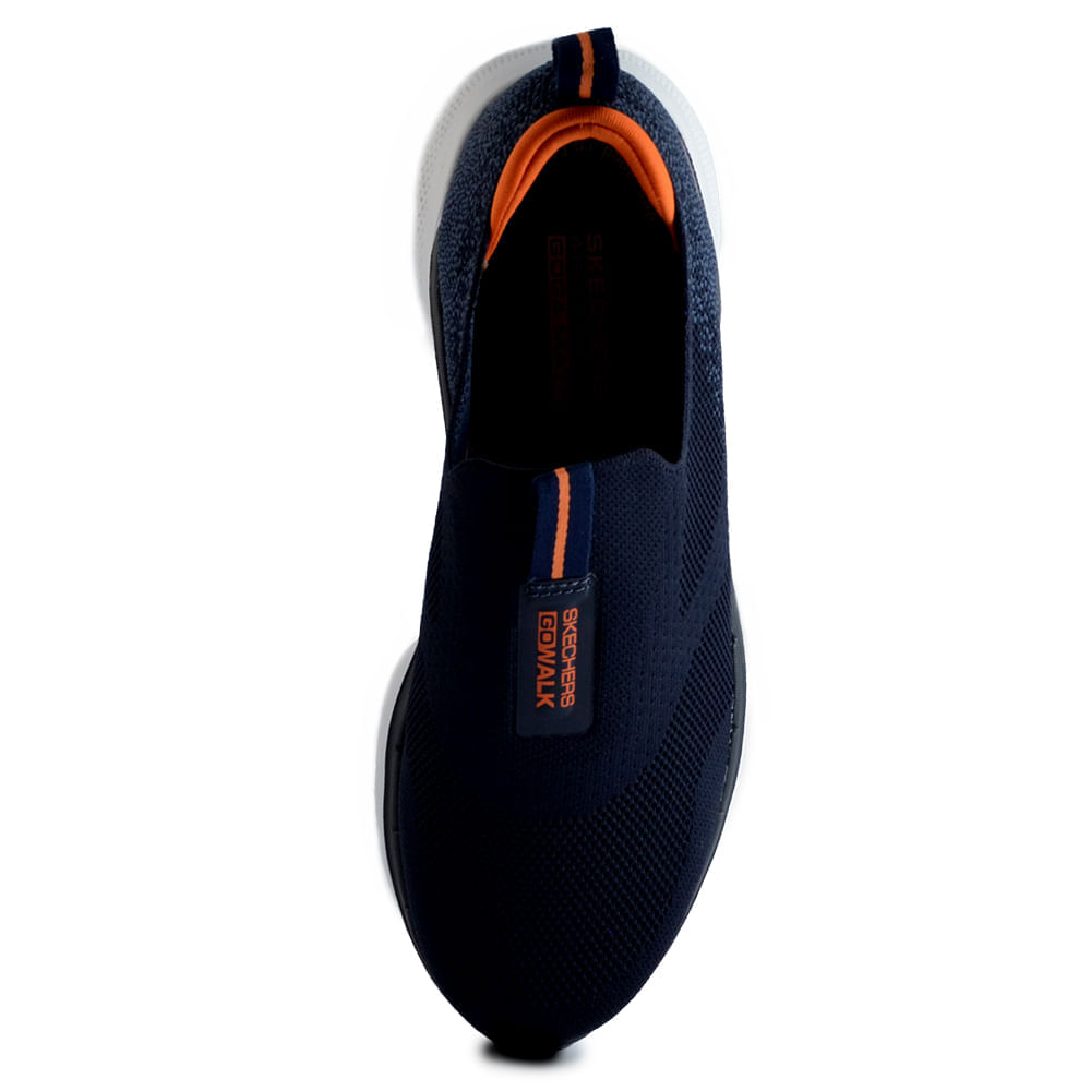 Tênis Esportivo Skechers Masculino Walk 6 216202BR - Foto 4