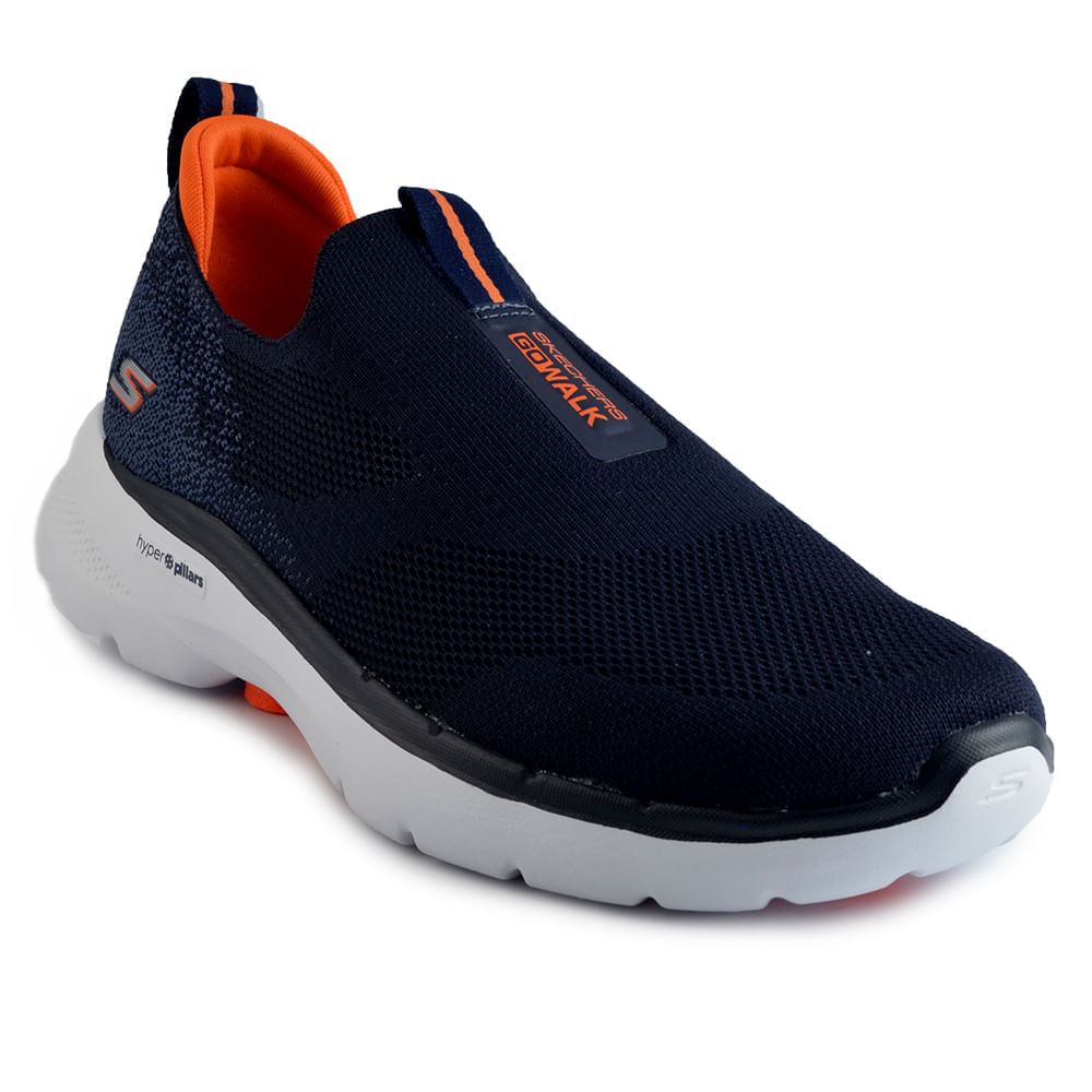 Tênis Esportivo Skechers Masculino Walk 6 216202BR - Foto 2
