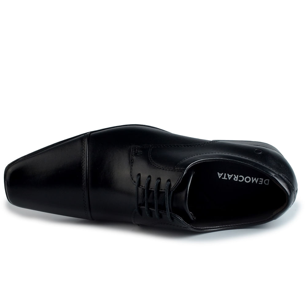 Sapato Social Masculino Democrata Metropolitan Aspen  Couro 450052 - Foto 5