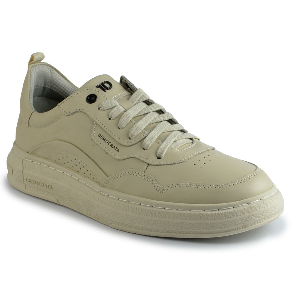 Sapatênis Masculino Democrata Jake Couro 240201 - Foto 2