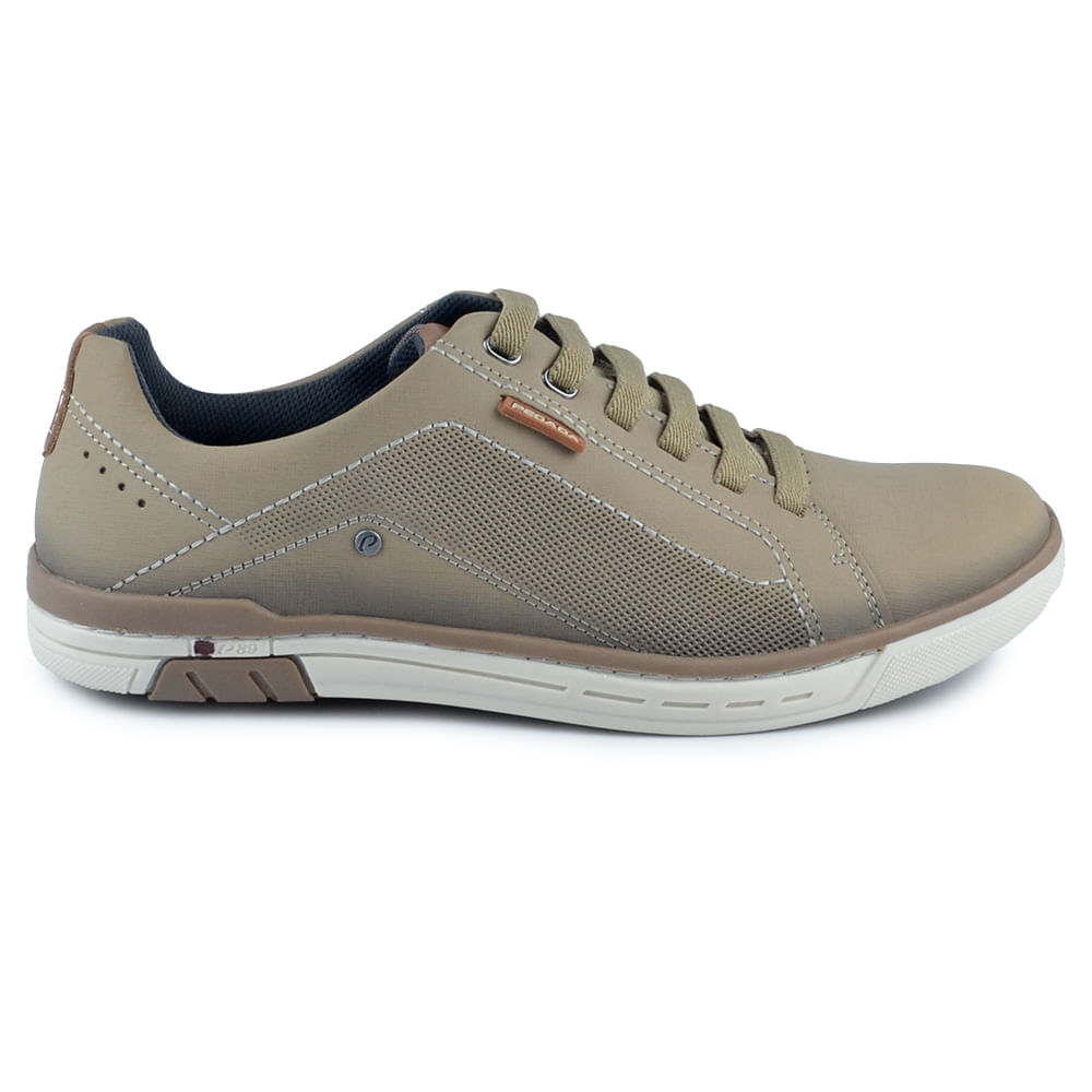 Sapatênis Masculino Pegada Couro 119309 - Foto 1