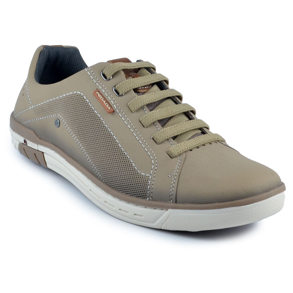 Sapatênis Masculino Pegada Couro 119309 - Foto 2