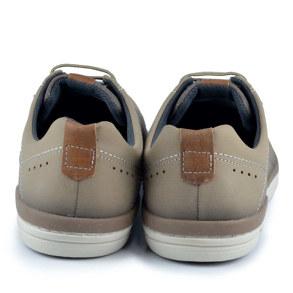 Sapatênis Masculino Pegada Couro 119309 - Foto 3