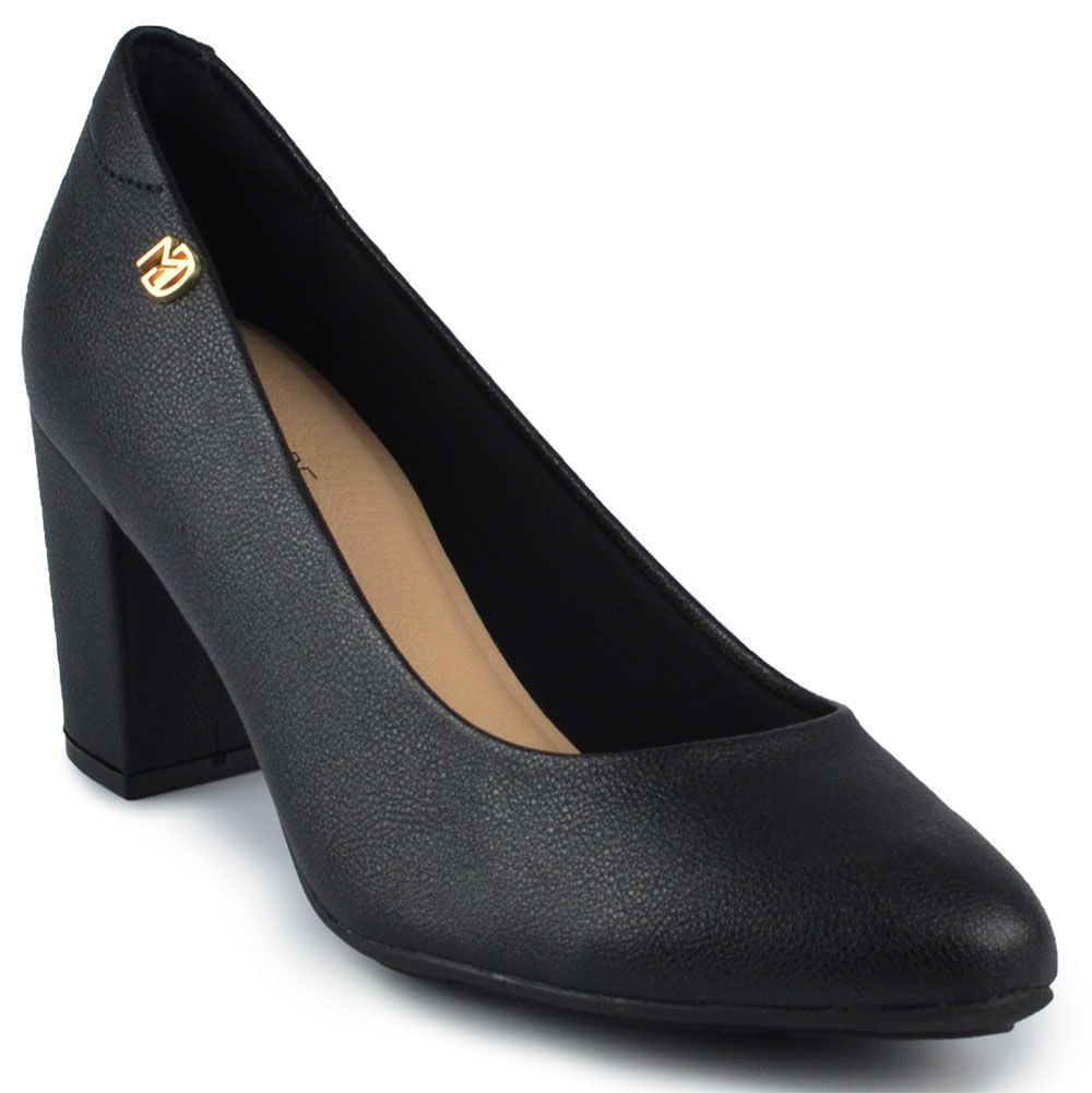 Scarpin Modare Feminino Salto Alto Bloco 7377.105 - Foto 2
