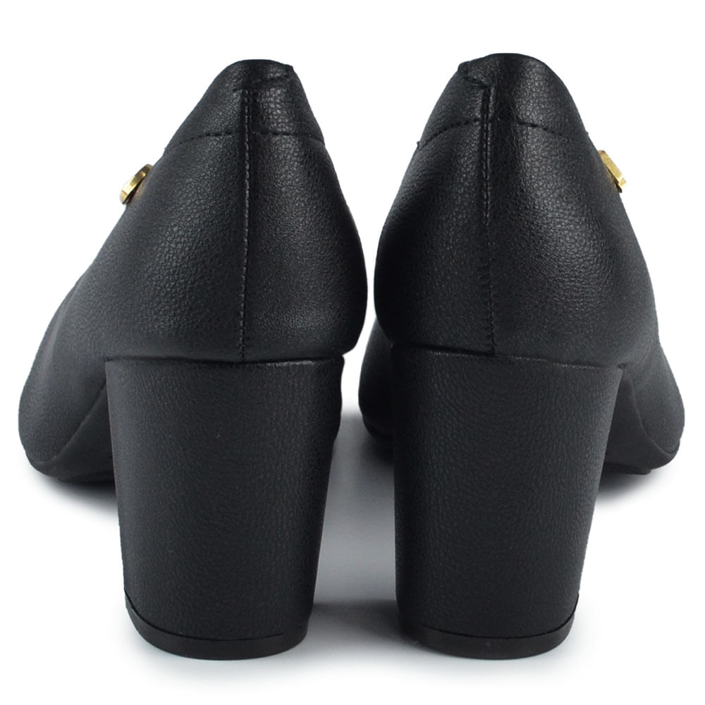 Scarpin Modare Feminino Salto Alto Bloco 7377.105 - Foto 3