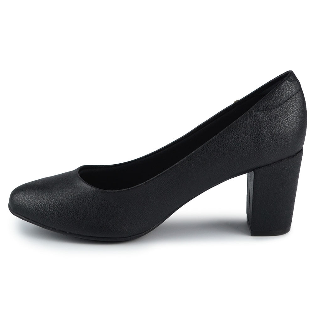 Scarpin Modare Feminino Salto Alto Bloco 7377.105 - Foto 4