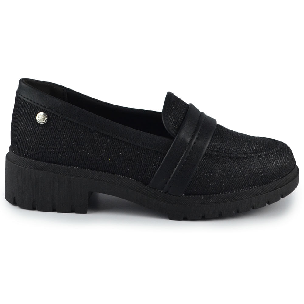 Mocassim Infantil Pink Cats Feminino Loafer V3471 - Foto 1