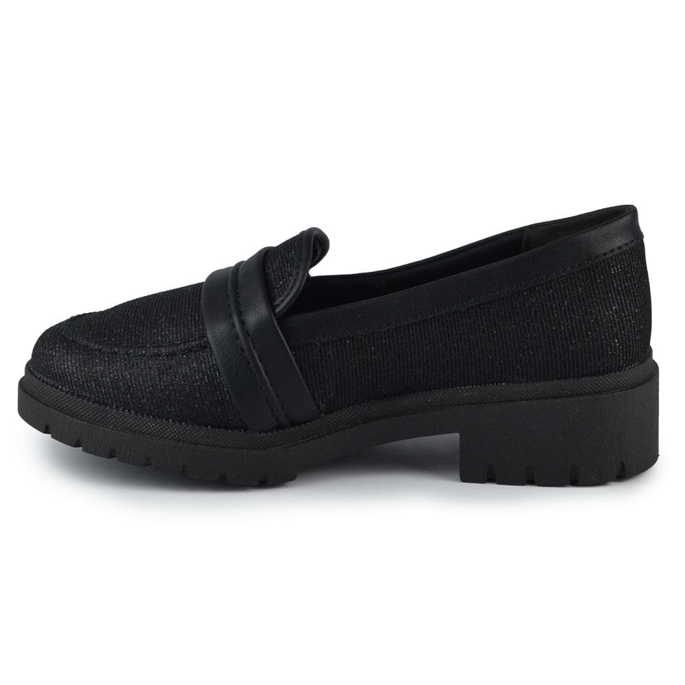 Mocassim Infantil Pink Cats Feminino Loafer  V3471 - Foto 4