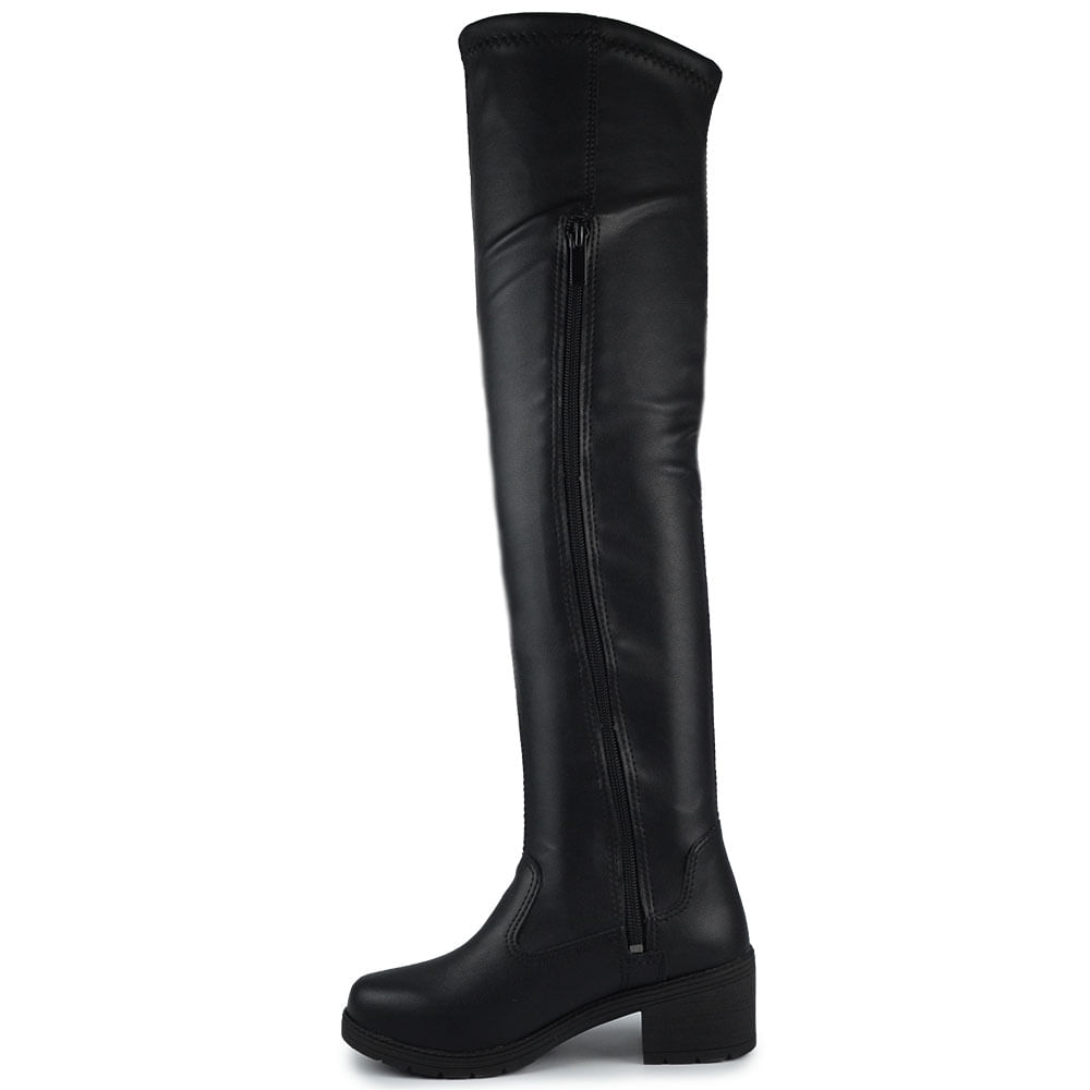 Bota Feminina Pampili Bota Cano Longo Infantil Pampili Bota Preta