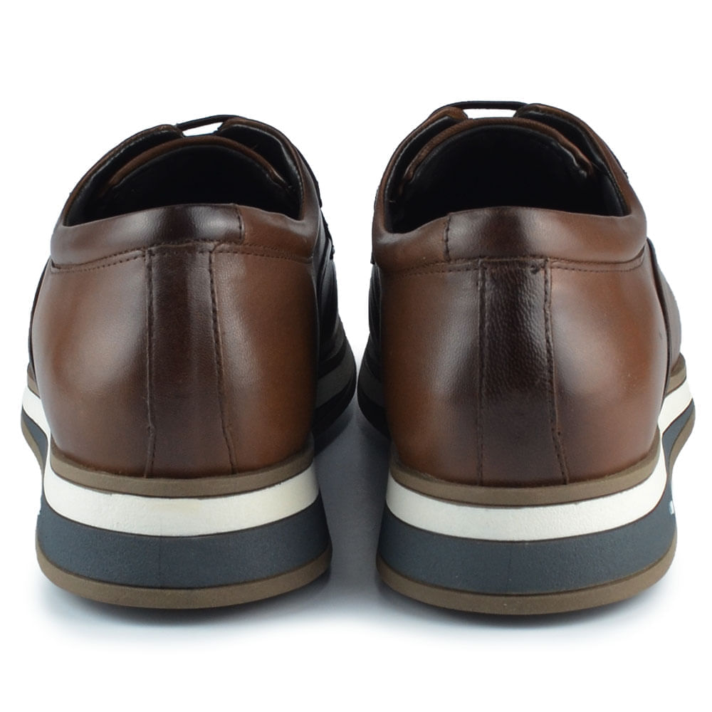 Sapato Social Masculino Jota Pe Air Navagio Couro 84902 - Foto 3