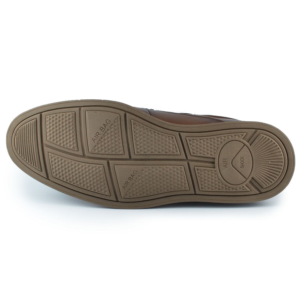 Sapato Social Masculino Jota Pe Air Navagio Couro 84902 - Foto 6