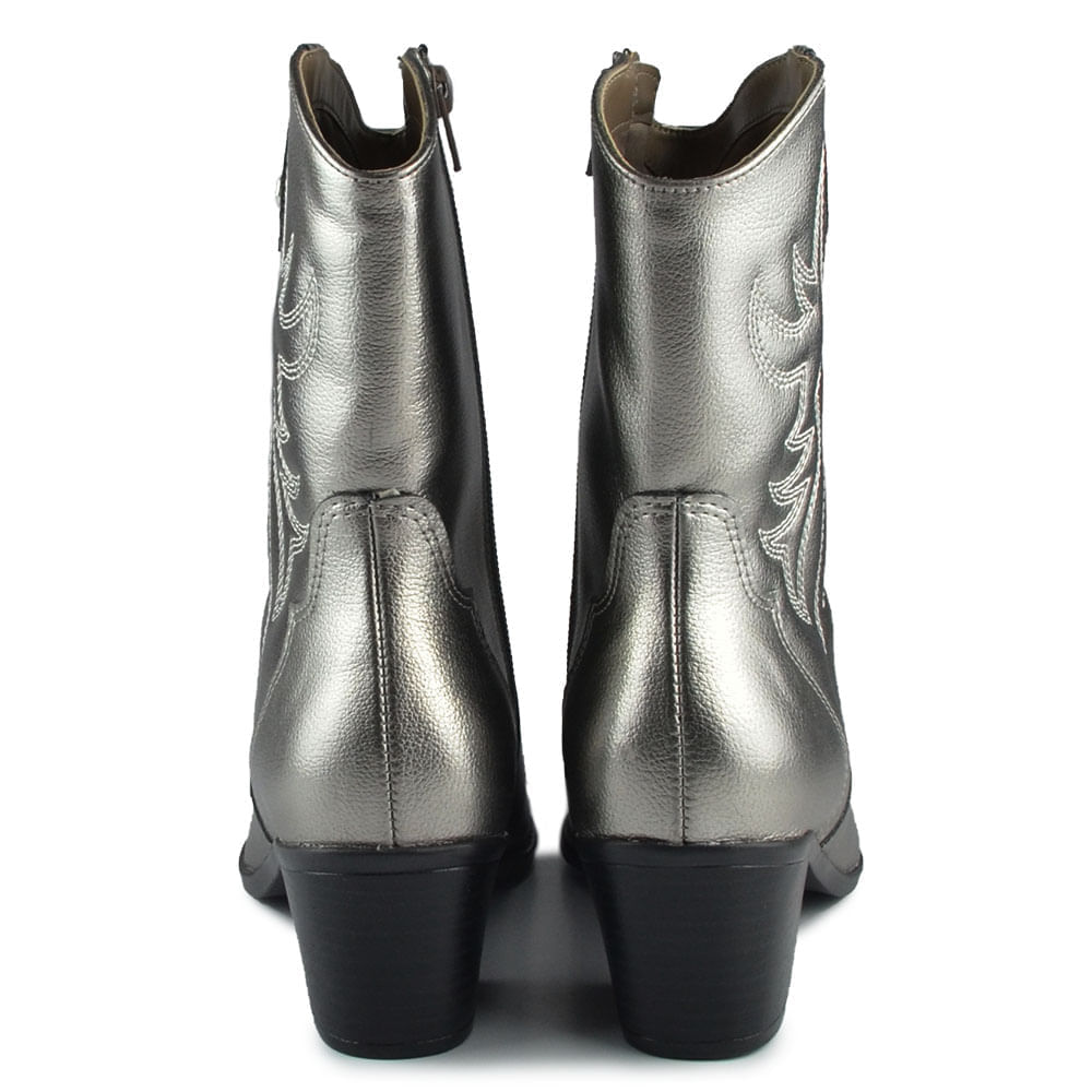 Bota Western Via Marte Feminina 23-1105-01 - Foto 3