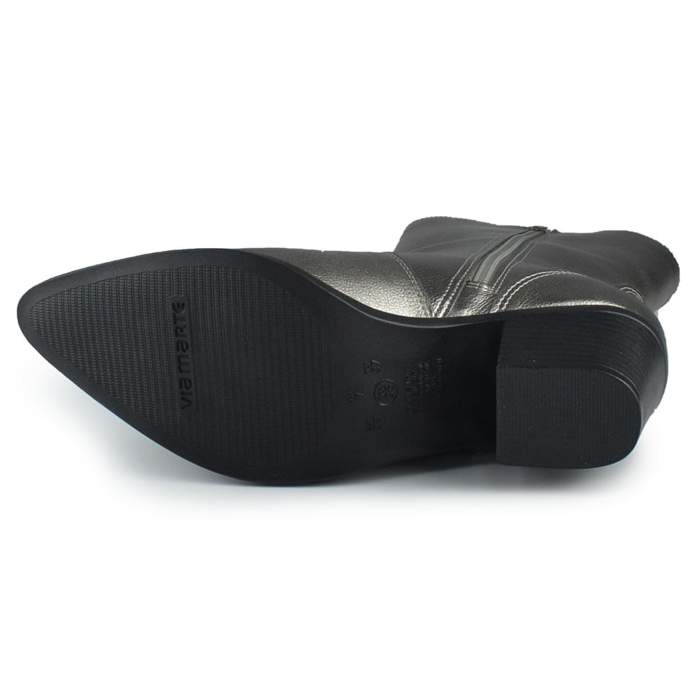 Bota Western Via Marte Feminina 23-1105-01 - Foto 6