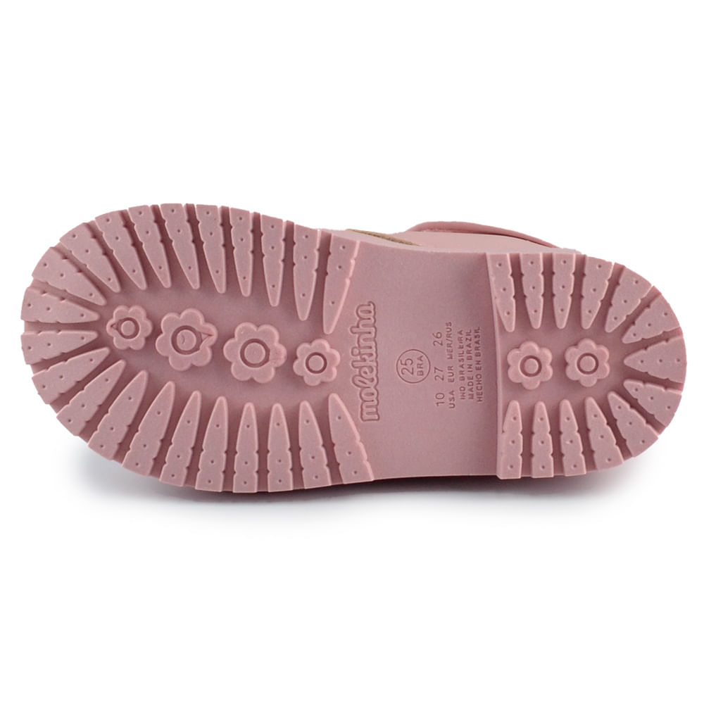 Coturno Infantil Molekinha Faminino 2126.520 - Foto 6