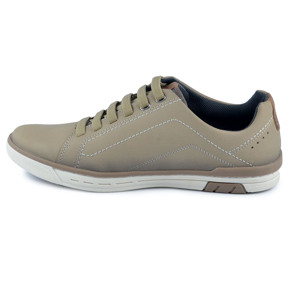 Sapatênis Masculino Pegada Couro 119309 - Foto 4