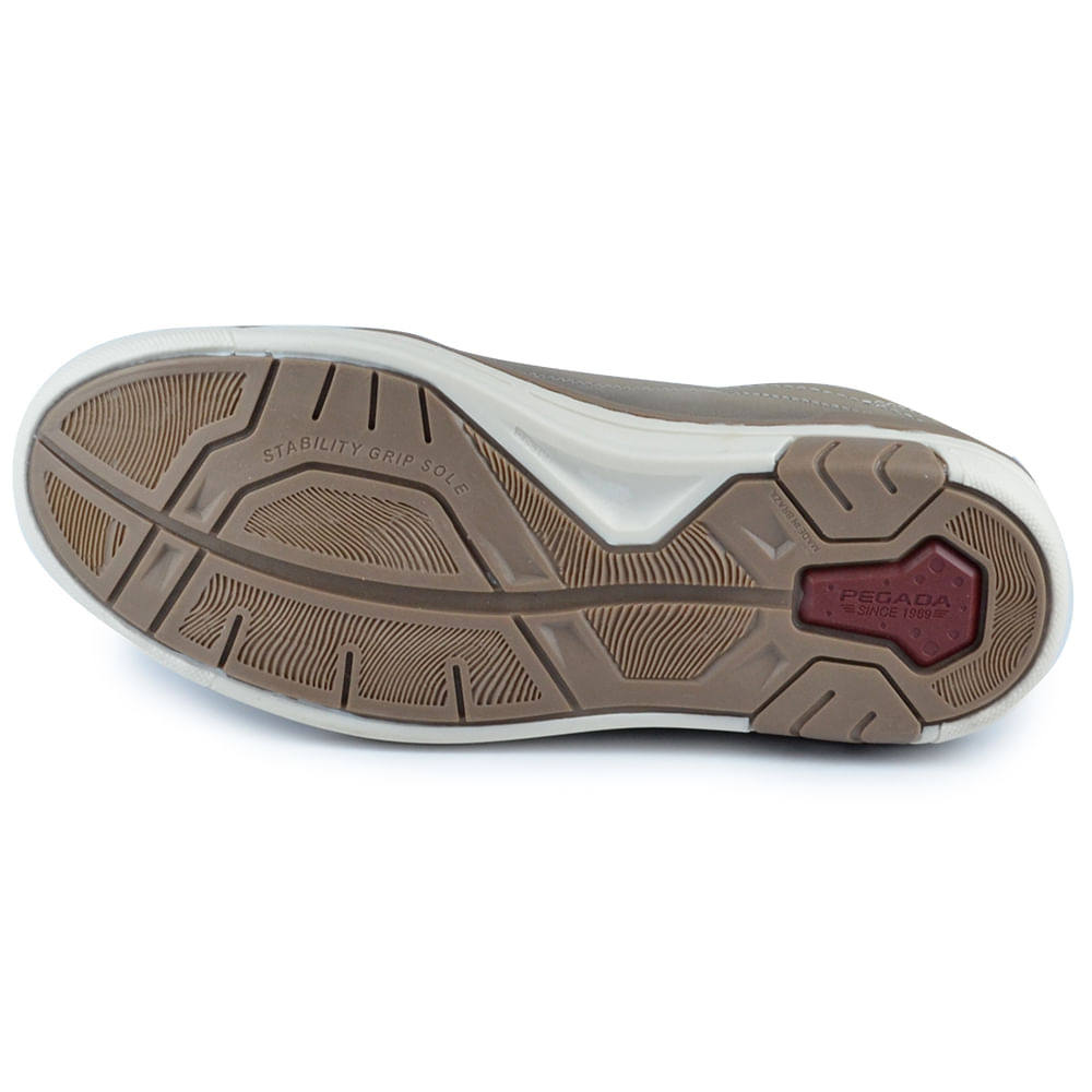 Sapatênis Masculino Pegada Couro 119309 - Foto 6