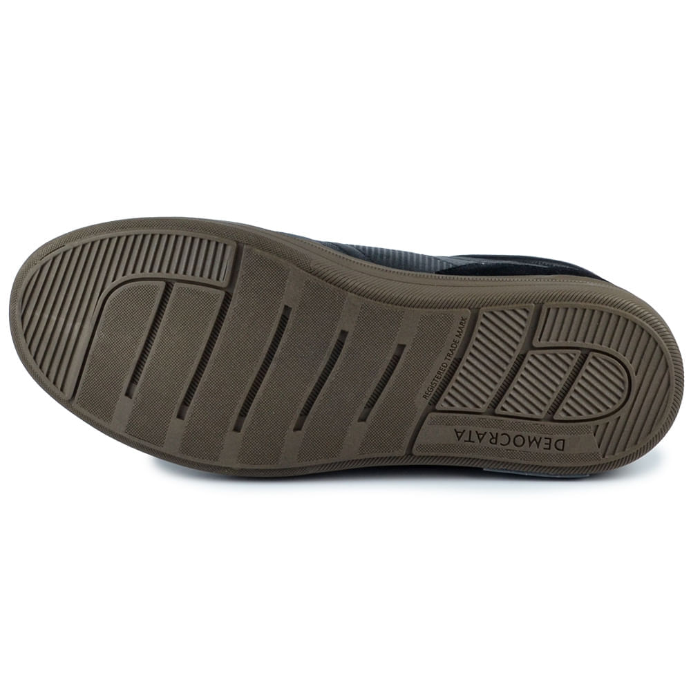 Sapatênis Masculino Democrata Luke Couro 136201 - Foto 6