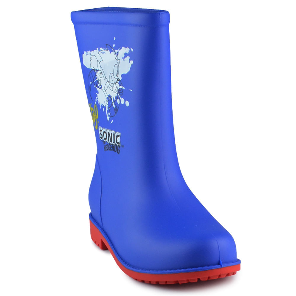 Bota Infantil Grendene Unissex Galocha Sonic 22906 - Foto 2