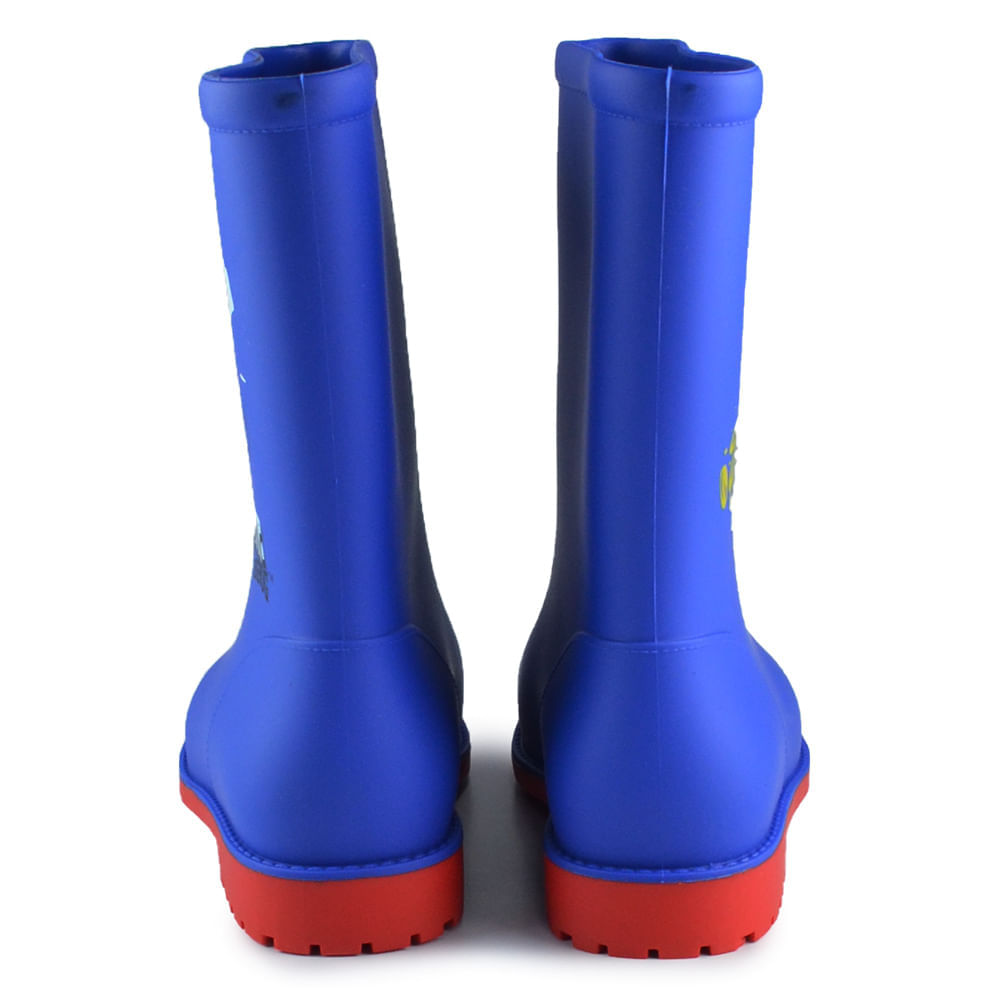 Bota Infantil Grendene Unissex Galocha Sonic 22906 - Foto 3