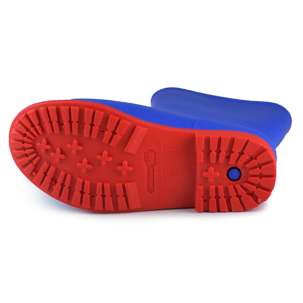 Bota Infantil Grendene Unissex Galocha Sonic 22906 - Foto 6