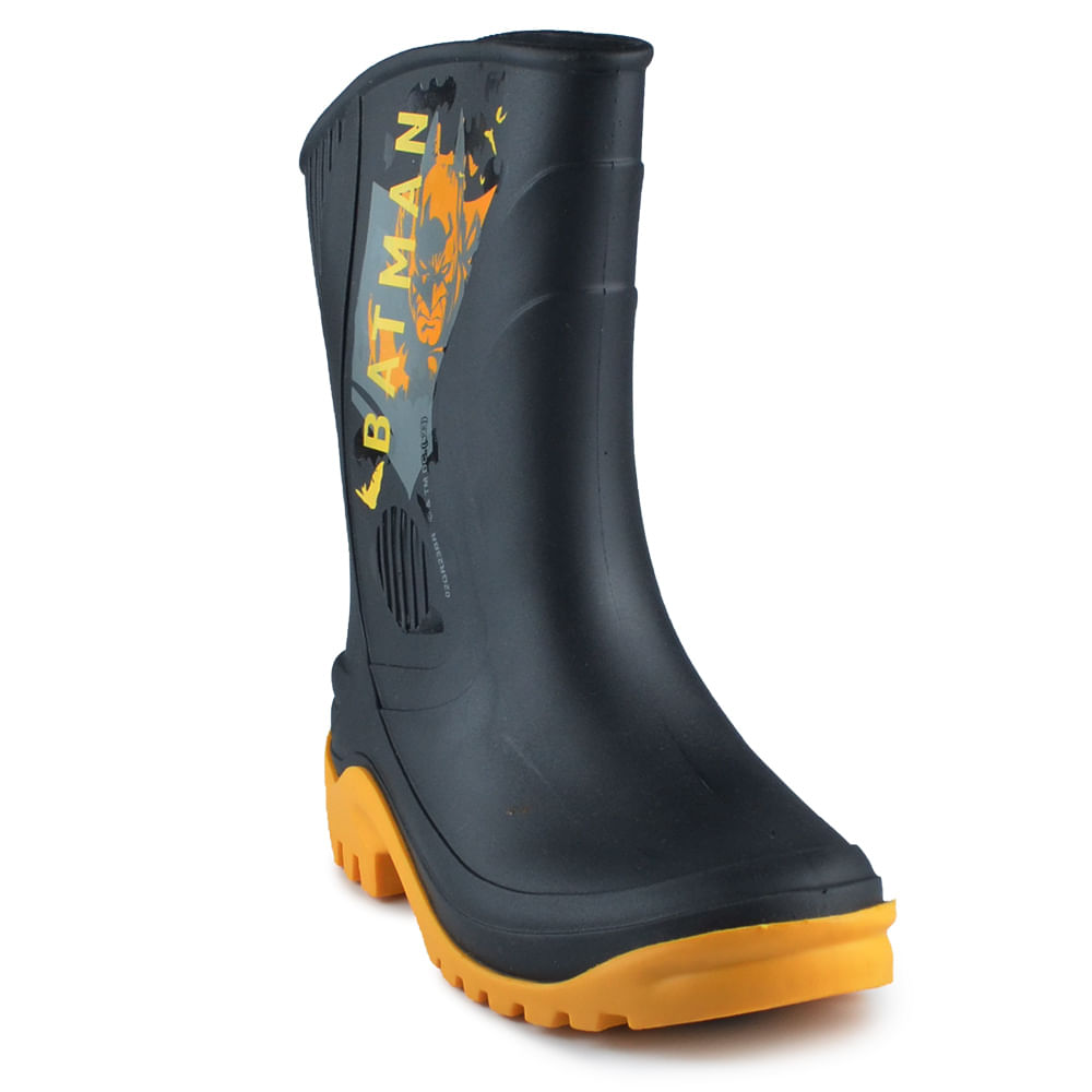 Bota Infantil Grendene Unissex Galocha Batman 22907 Lojas Kikos