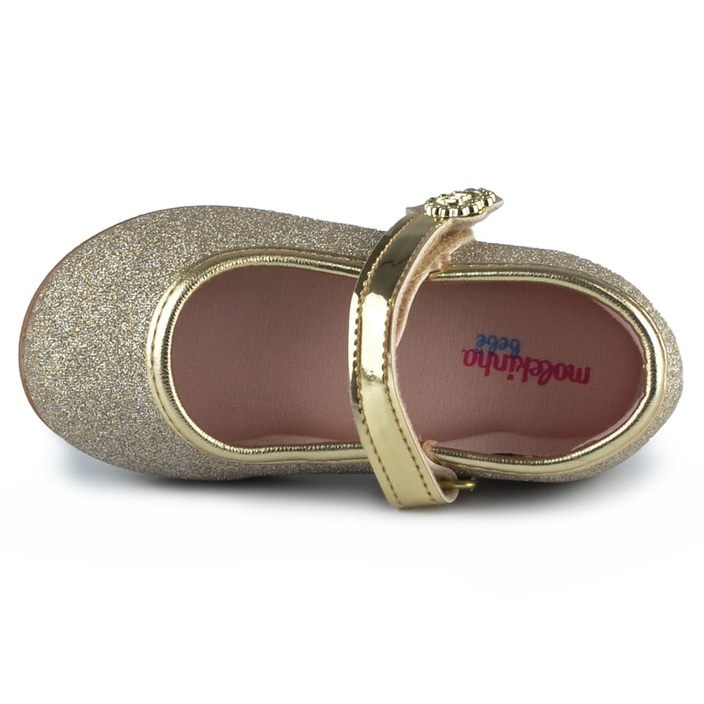 Sapatilha Infantil Molekinha Feminina 2106.1042 - Foto 5