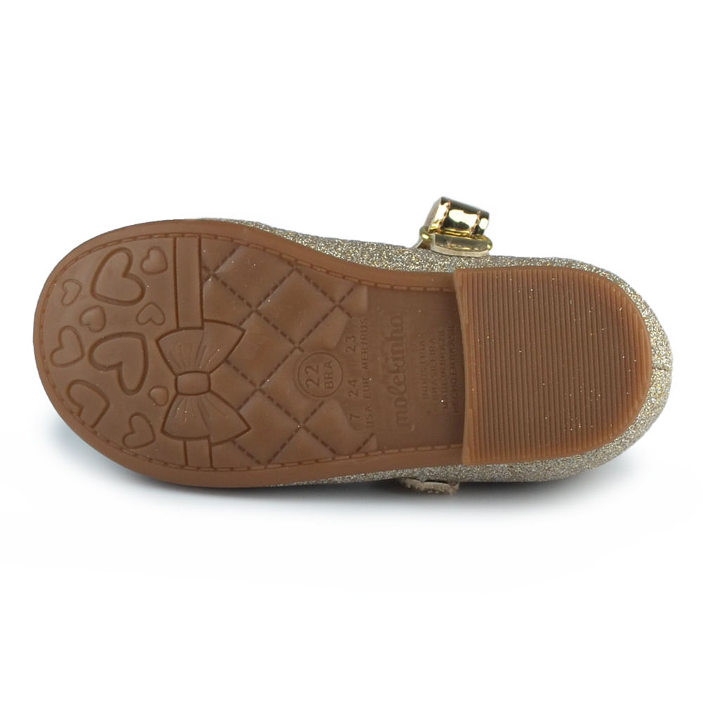 Sapatilha Infantil Molekinha Feminina 2106.1042 - Foto 6